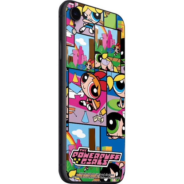 Cartoon Network Powerpuff Girls Patches iPhone SE (2nd & 3rd Gen) Skin