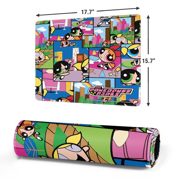 Cartoon Network Powerpuff Girls Patches Gaming Mouse Pad