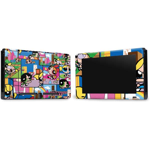 Cartoon Network Powerpuff Girls Patches Nintendo Switch Bundle Skin