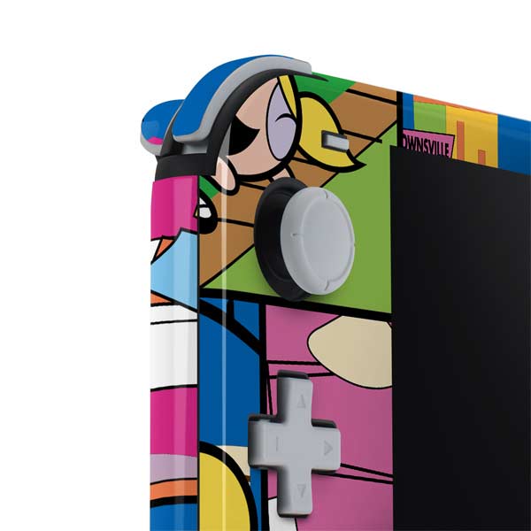 Cartoon Network Powerpuff Girls Patches Nintendo Switch Lite Skin