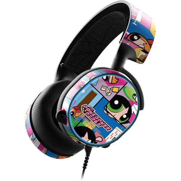 Cartoon Network Powerpuff Girls Patches SteelSeries Arctis 3 Skin