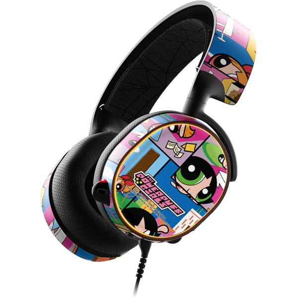 Cartoon Network Powerpuff Girls Patches SteelSeries Arctis 5 Skin