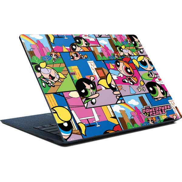Cartoon Network Powerpuff Girls Patches Surface Laptop Skin