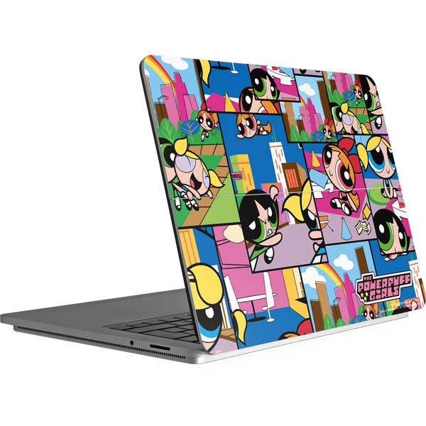Cartoon Network Powerpuff Girls Patches Surface Laptop Studio Skin