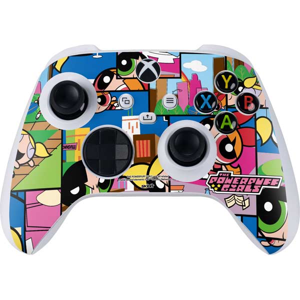 Cartoon Network Powerpuff Girls Patches Xbox Series S Controller Skin