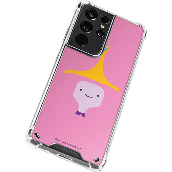 Adult Swim Adventure Time Princess Bubblegum Galaxy S21 Ultra 5G Clear Case