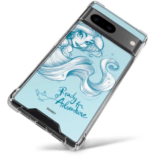 Disney Princess Jasmine Ready for Adventure Art Google Pixel 8 Clear Case