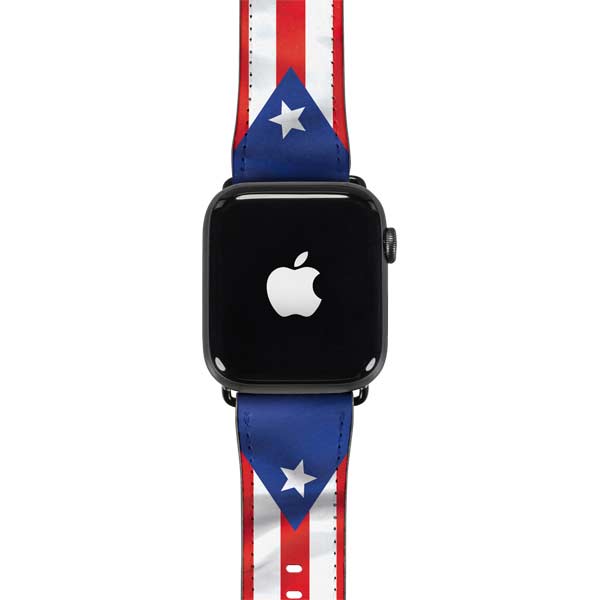 Puerto Rico Flag Apple Watch Band 38-40mm