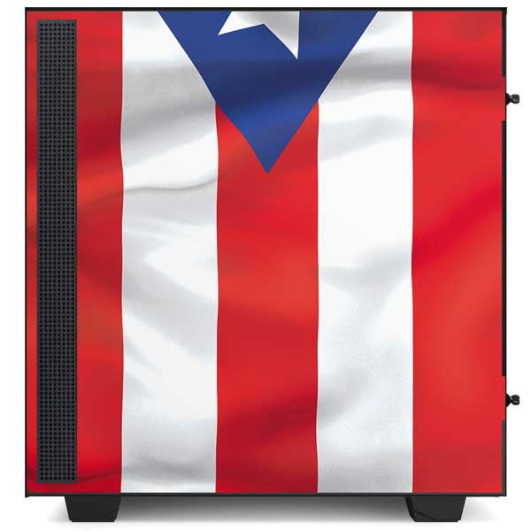 Puerto Rico Flag NZXT H510 Compact ATX Mid-Tower Case Skin – Skinit