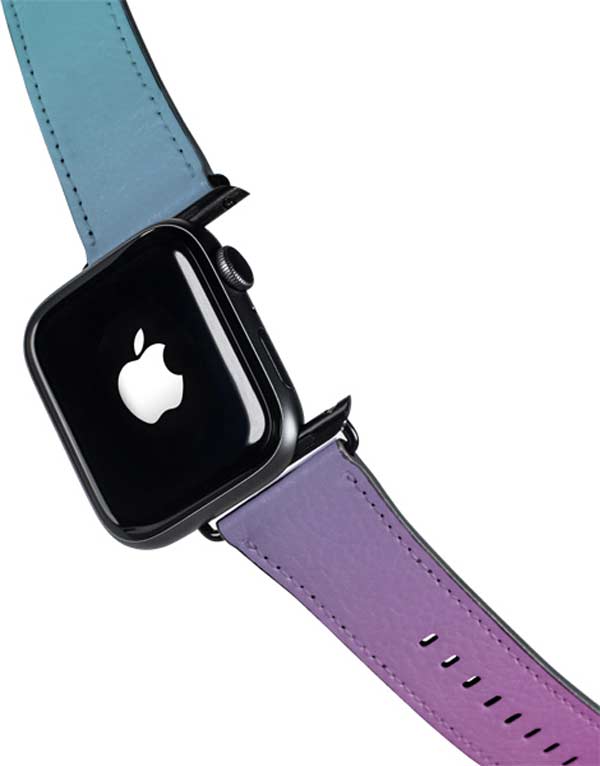 Purple and Blue Ombre Apple Watch Band 38-40mm