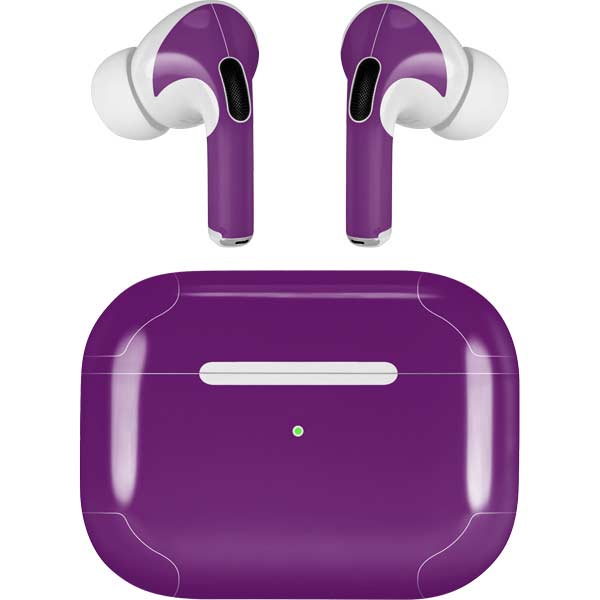Purple Solid Apple AirPods Skin – Skinit - Main Image