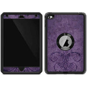 Brigid Ashwood Purple Damask Butterfly Otterbox Defender iPad Skin