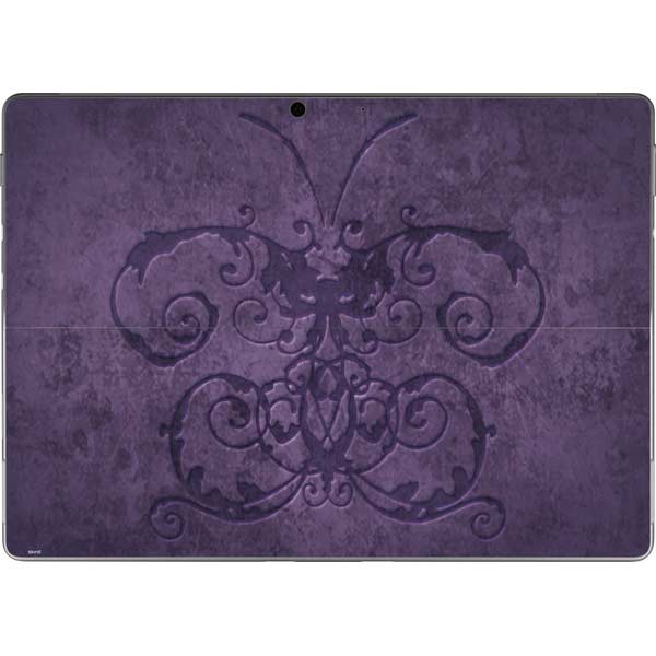 Brigid Ashwood Purple Damask Butterfly Surface Pro 9 Skin