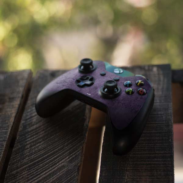 Brigid Ashwood Purple Damask Butterfly Xbox One Controller Skin