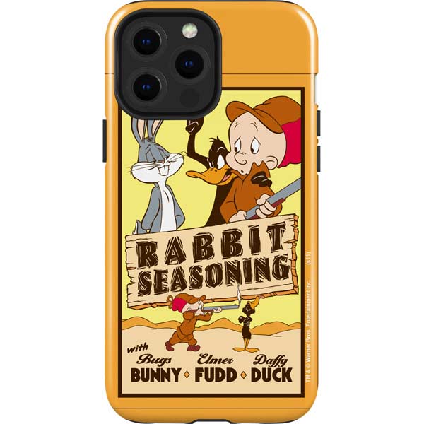 Looney Tunes Rabbit Seasoning iPhone 14 Pro Max Impact Case