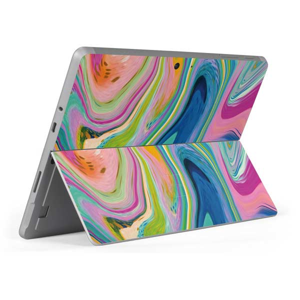 Rainbow Marble Microsoft Surface Skin – Skinit
