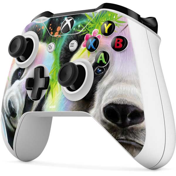 Rainbow Pandas with Butterflies by Sheena Pike Xbox One S All-Digital ...