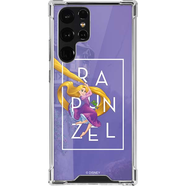 Disney Princess Rapunzel and Pascal Galaxy S22 Ultra Clear Case