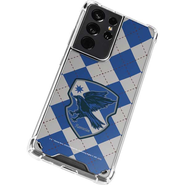 Wizarding Worlds Harry Potter Ravenclaw Crest Galaxy S21 Ultra 5G Clear Case