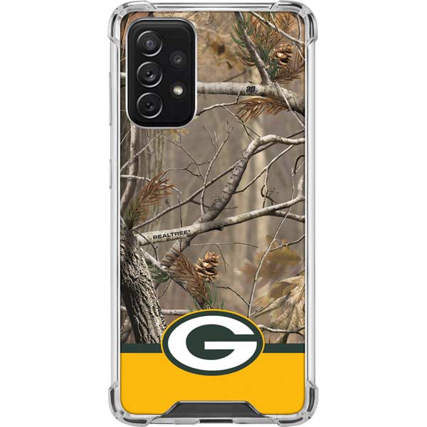 New Era Green Bay Packers 75th Anniversary Green Realtree Edition 9Forty A Frame Snapback Cap