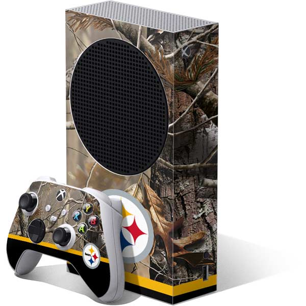 NFL Realtree Camo Pittsburgh Steelers Xbox Series S Skins