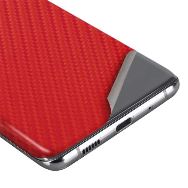 Red Carbon Fiber Specialty Material Galaxy S20 Skin – Skinit
