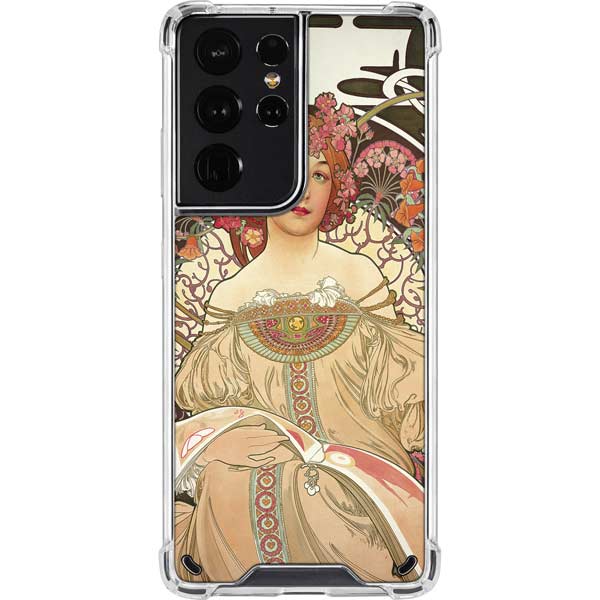Alphonse Mucha Reverie 1897 Galaxy S21 Ultra 5G Clear Case