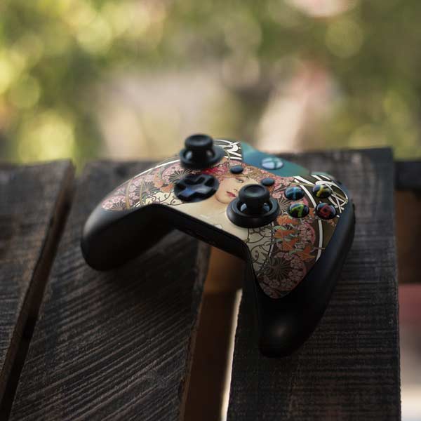 Alphonse Mucha Reverie 1897 Xbox One Controller Skin