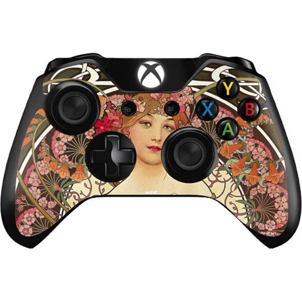 Alphonse Mucha Reverie 1897 Xbox One Controller Skin