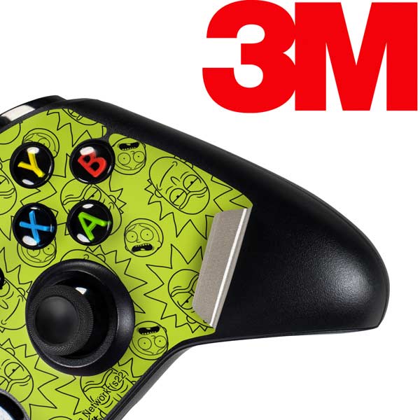 Adult Swim Rick and Morty Rick and Morty All Over Print Xbox One Controller Skin