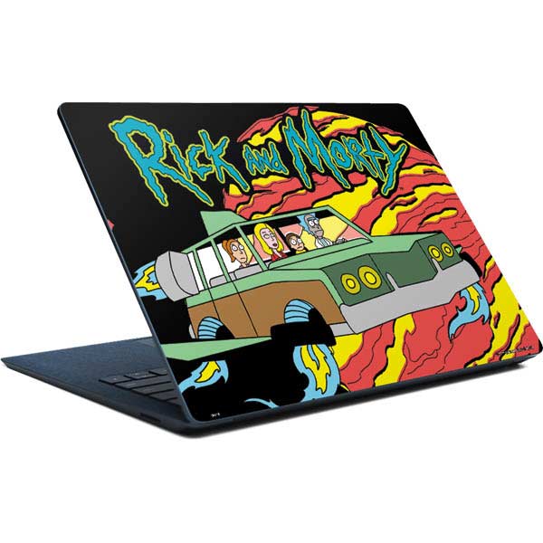 Adult Swim Rick and Morty Family Wagon Surface Laptop Skin