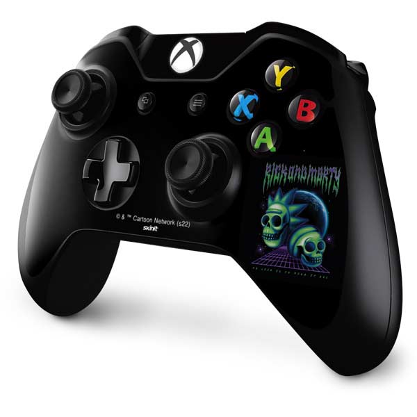 Adult Swim Rick and Morty Neon Skulls Xbox One Controller Skin