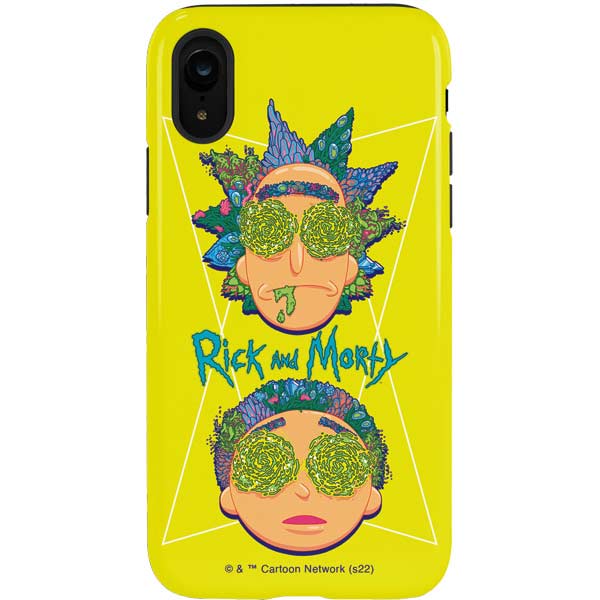 Adult Swim Rick and Morty Rick and Morty Portal Eyes iPhone XR Pro Case