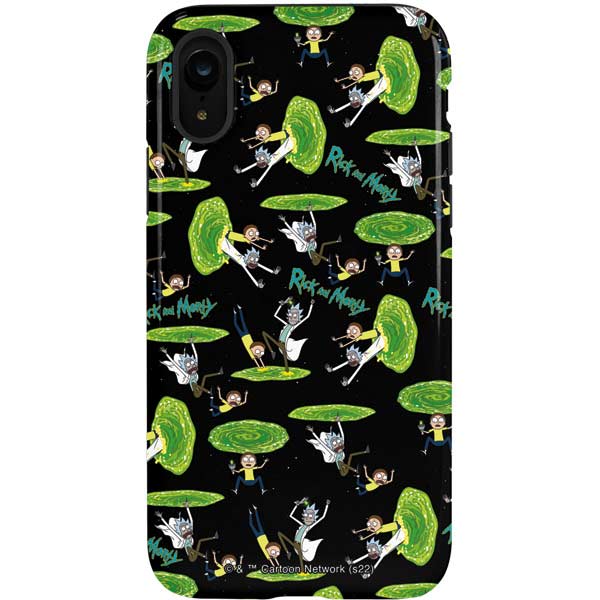 Rick and Morty Portal Pattern Apple iPhone Pro Case Skinit Rick and Morty Portal Pattern Apple iPhone Pro Case Skinit