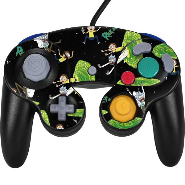 Pattern Gamecube Rick and Morty Portal Pattern Nintendo GameCube Skin – Skinit