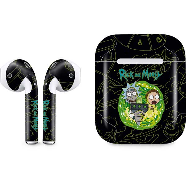 Custom Rick And Morty Airpod Case Rick Airpods Case Airpods Pro