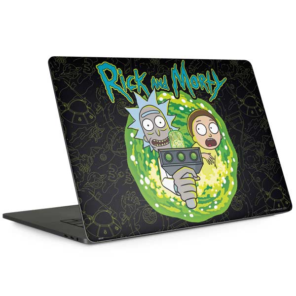 Rick and Morty Portal Travel MacBook Pro 15