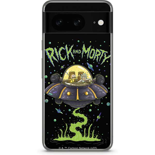 Adult Swim Rick and Morty Spaceship Google Pixel 8 Skin