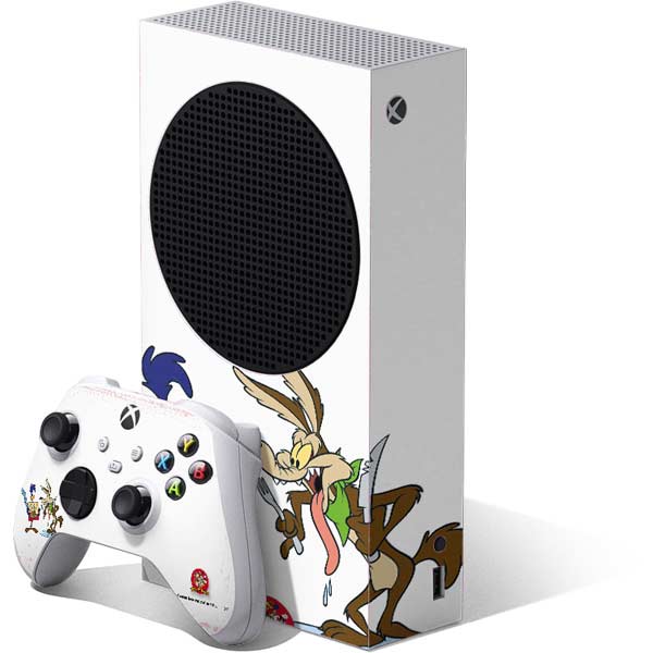 Xbox Series S Skins | Looney Tunes Road Runner Wile E Coyote Food Skins ...
