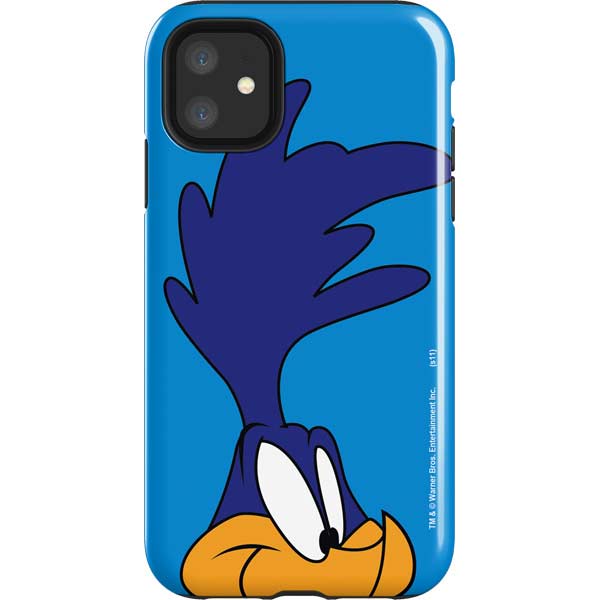 Looney Tunes Road Runner Zoomed In iPhone 11 Impact Case