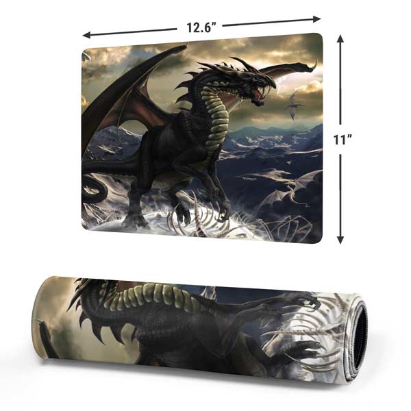 Rogue Dragon by Tom Wood Gaming Mouse Pad