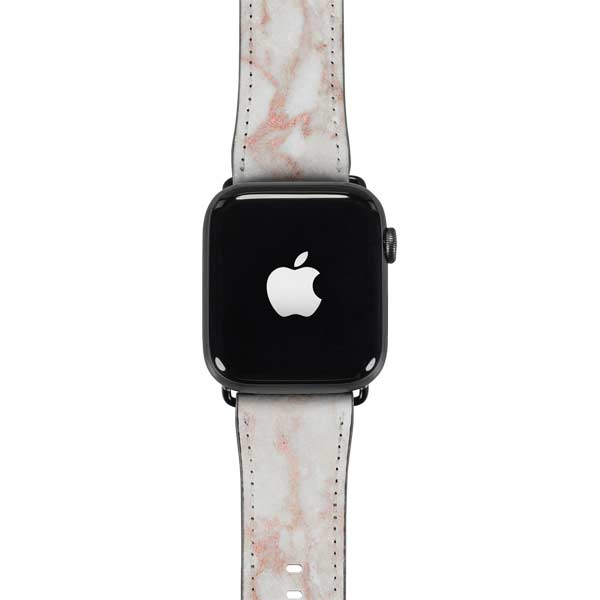 Rose Gold Marble Apple Watch Band 38-40mm