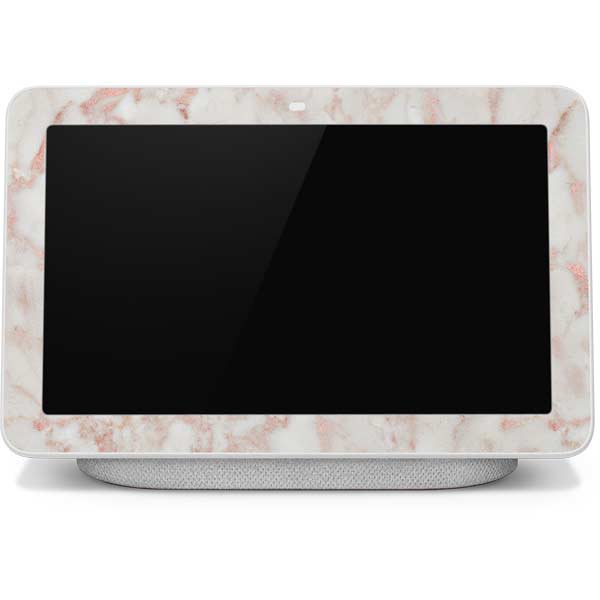 Rose Gold Marble Google Home Hub Skin