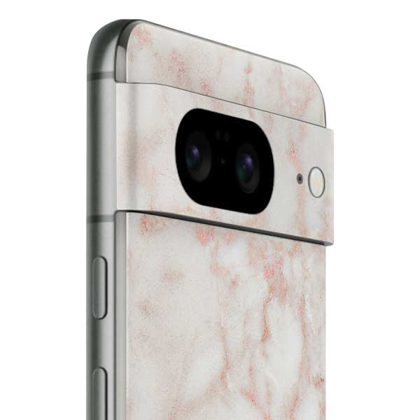Rose Gold Marble Google Pixel 8 Skin