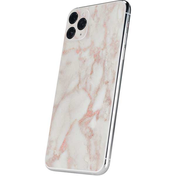 Rose Gold Marble iPhone 11 Pro Max Skin