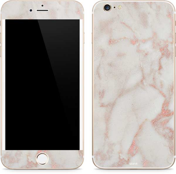 Rose Gold Marble iPhone 6/6s Plus Skin