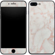 Rose Gold Marble iPhone 7 Plus Skin