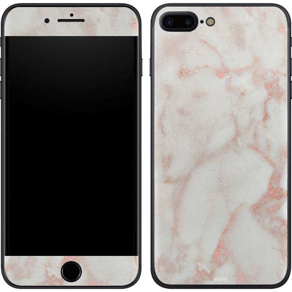 Rose Gold Marble iPhone 7 Plus Skin