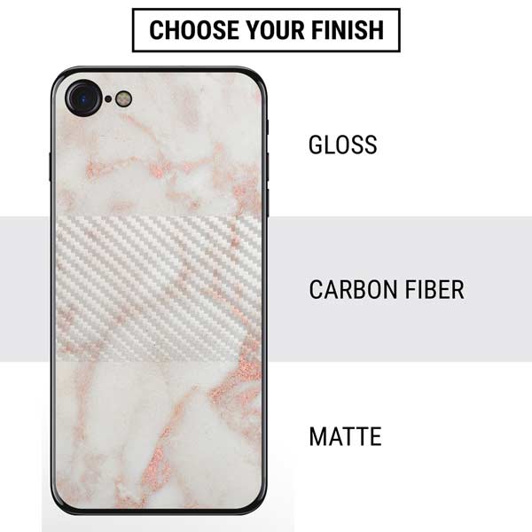 Rose Gold Marble iPhone SE (2nd & 3rd Gen) Skin