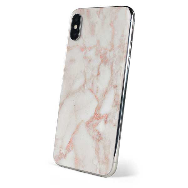 Rose Gold Marble iPhone XS Max Skin